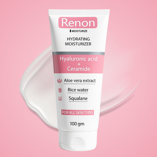 Renon Hyaluronic & Ceramide Moisturizer Gel Cream|Face Moisturizer for Women & Men