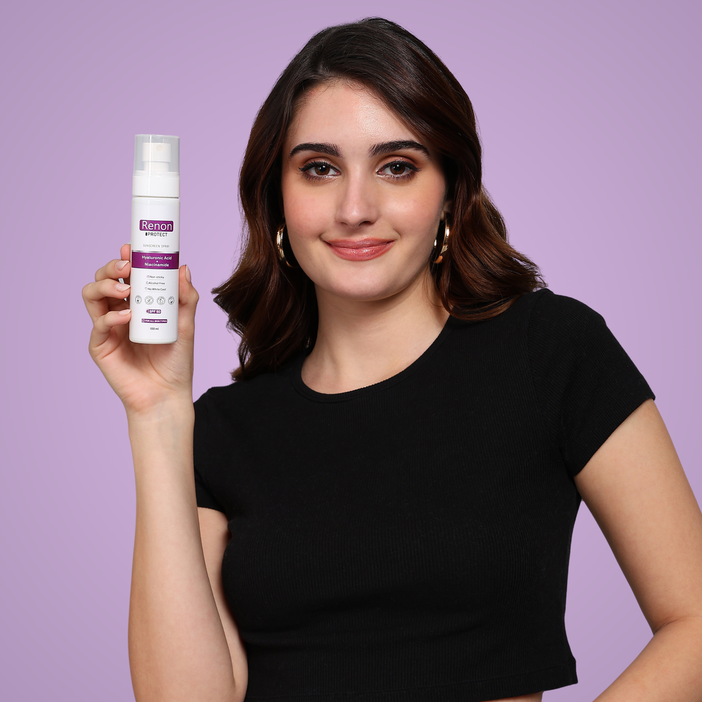 Renon Sunscreen Spray SPF 50 PA++++ | Hyaluronic and Niacinamide