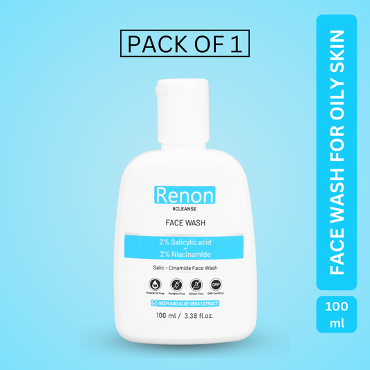 Renon Cleanse 2% Salicylic + 2 % Niacinamide Facewash