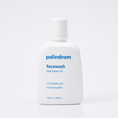 Palindrom (Renon is Now Palindrom )Cleanse 2% Salicylic + 2 % Niacinamide Facewash