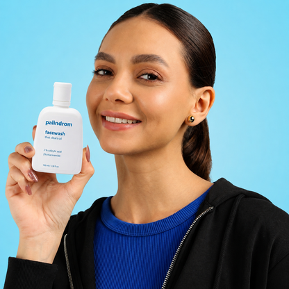 Palindrom (Renon is Now Palindrom) 2% Salicylic + 2 % Niacinamide Face wash | Super Saver Pack (200 + 100 ml)
