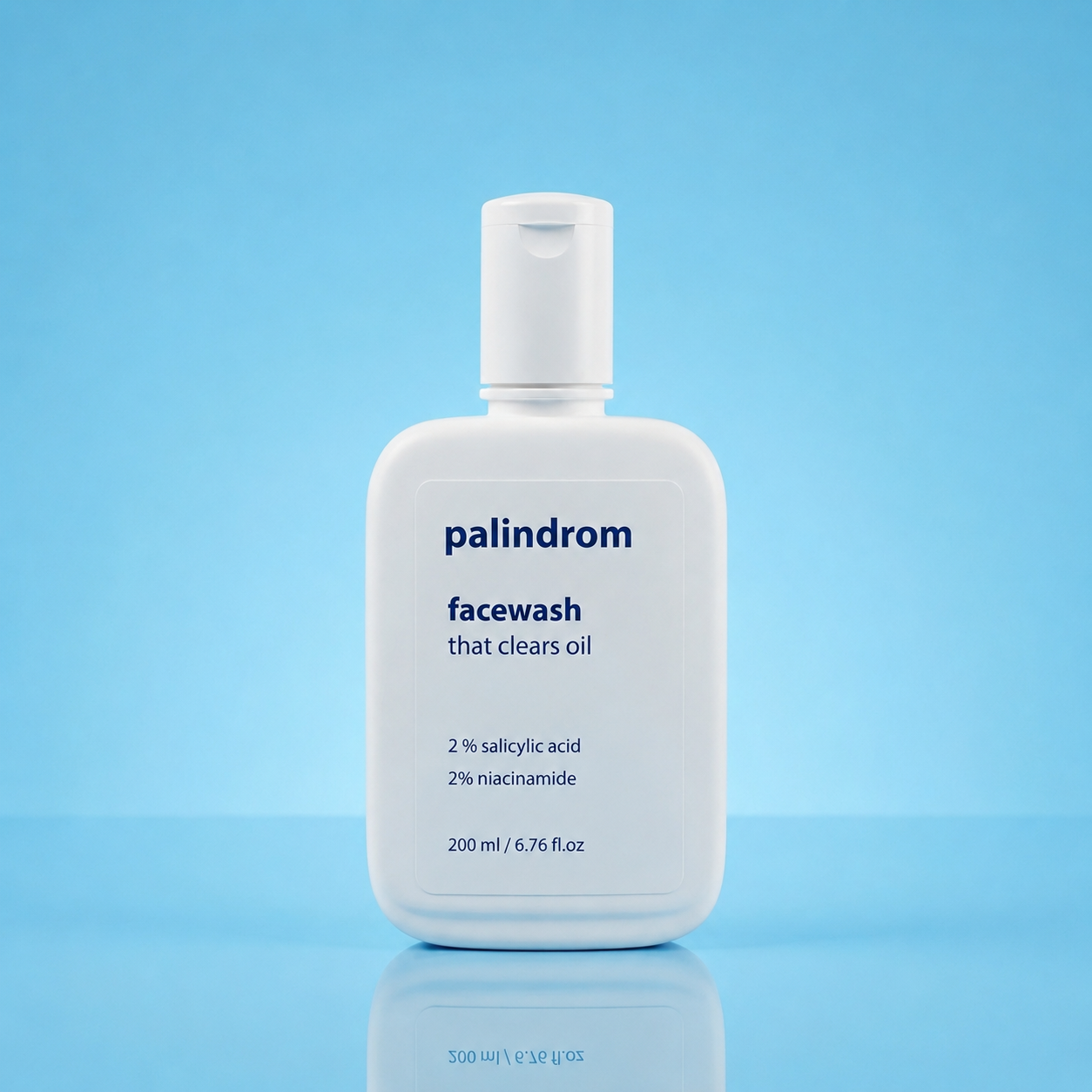 Palindrom ( Renon is Now Palindrom) 2% Salicylic + 2 % Niacinamide Face Wash Super Saver Pack (200 ml)