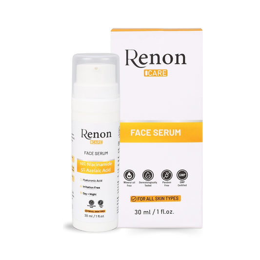 Renon 10% Niacinamide + Hyaluronic Acid Serum | 5 % Azelaic Acid Serum