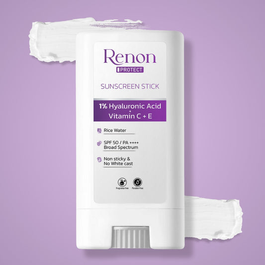 Renon 1 % Hyaluronic PA++++ SPF 50 Sunscreen Stick